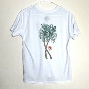 T&C Surf Designs Hawaii palm tree white tee tshirt